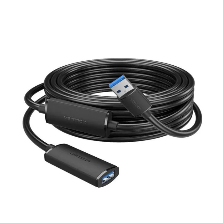 Vention CBMBJ USB 3.0 Active Extension Cable 5M Black